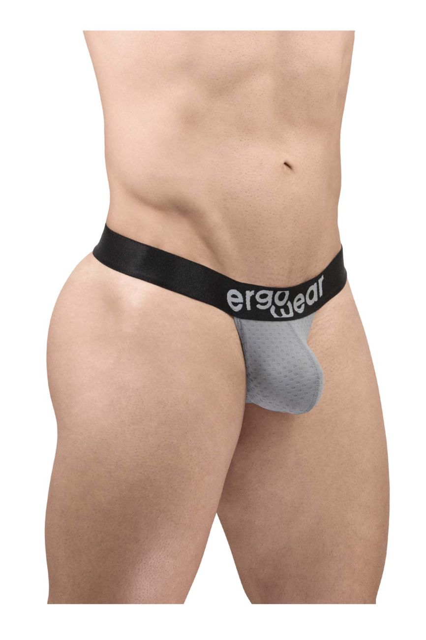 ErgoWear EW1682 MAX FLOW G-String Gray