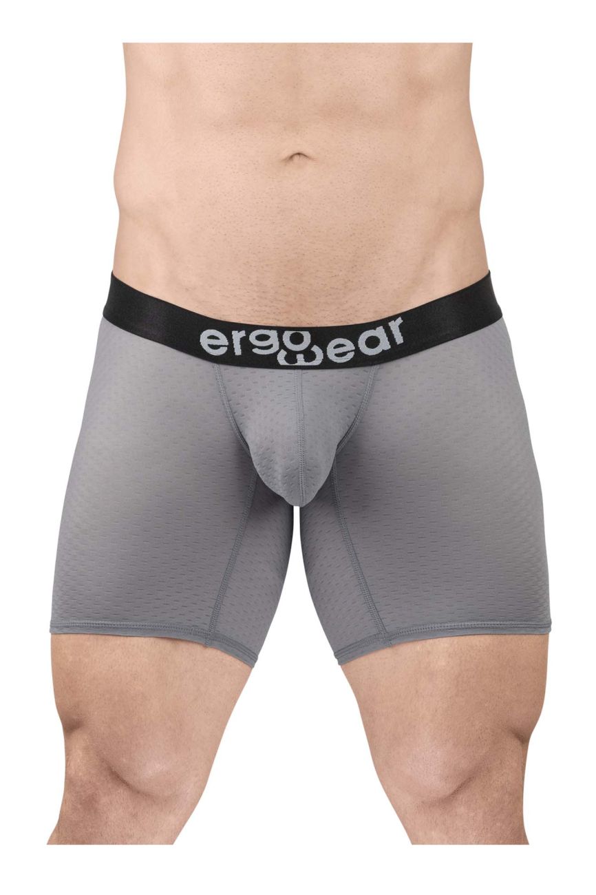 ErgoWear EW1685 MAX FLOW Boxer Briefs Gray