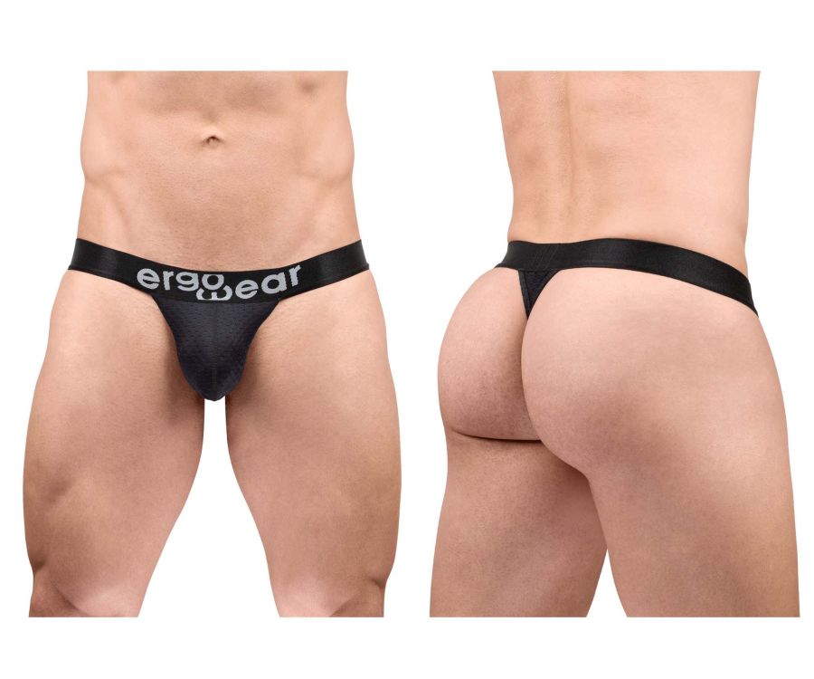 ErgoWear EW1687 MAX FLOW G-String Black