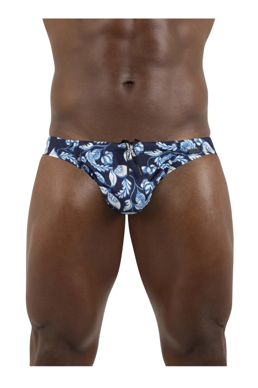 ErgoWear EW1697 FEEL SW Swim Briefs Abstract Blue