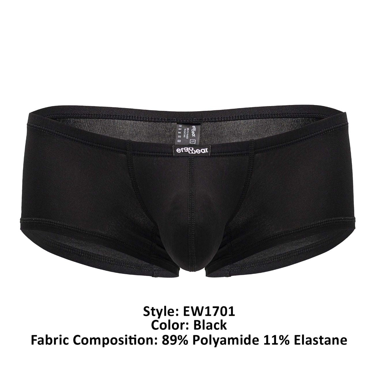 ErgoWear EW1701 X4D Trunks Black