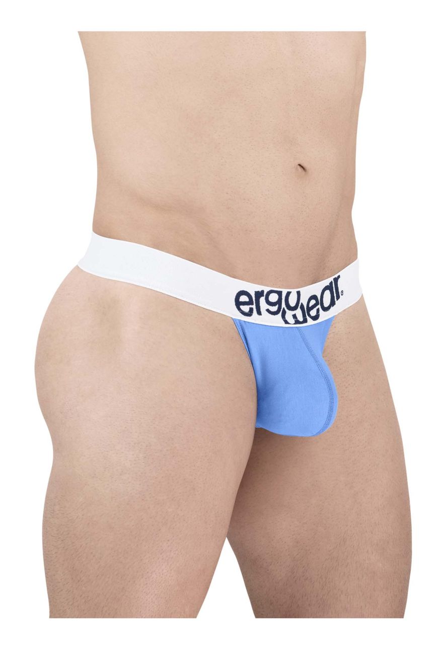 ErgoWear EW1711 MAX COTTON Thongs Light Blue