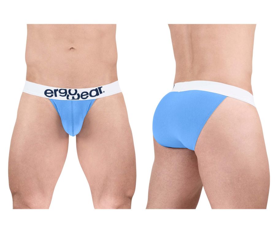 ErgoWear EW1712 MAX COTTON Bikini Light Blue