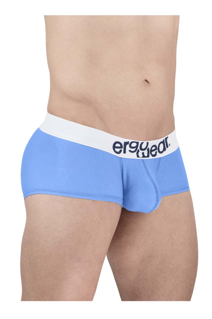 ErgoWear EW1713 MAX COTTON Trunks Light Blue