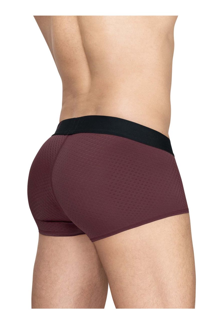 ErgoWear EW1795 MAX FLOW Mens Sleek Trunks Burgundy