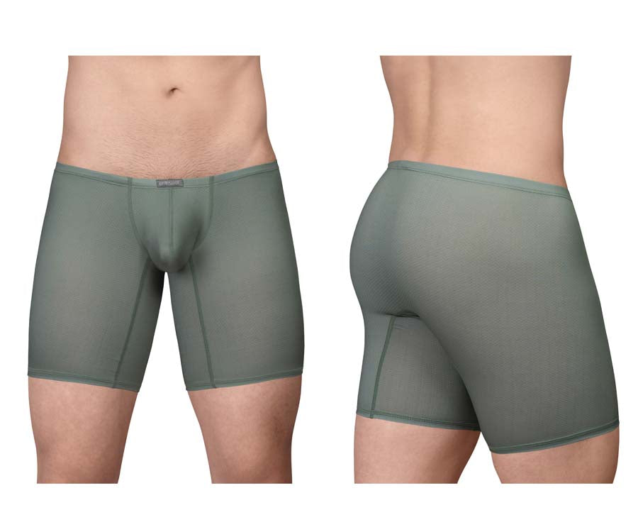 ErgoWear EW1804 X4D SE Mens Extra Coverage Boxer Briefs Olive Green