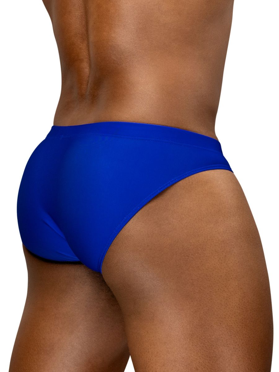 ErgoWear EW1835 Performance 4-Way Male Stretch Swim Bikini Electric Blue