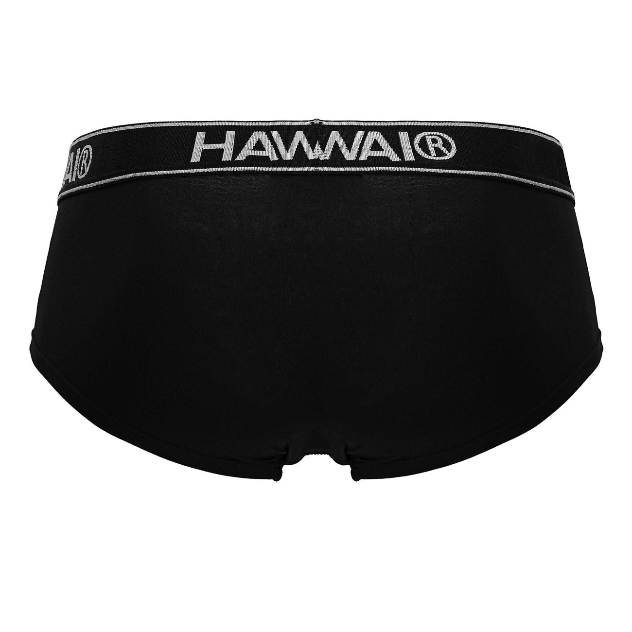 HAWAIR 41961 Mens Maximum Comfort Microfiber Briefs Black