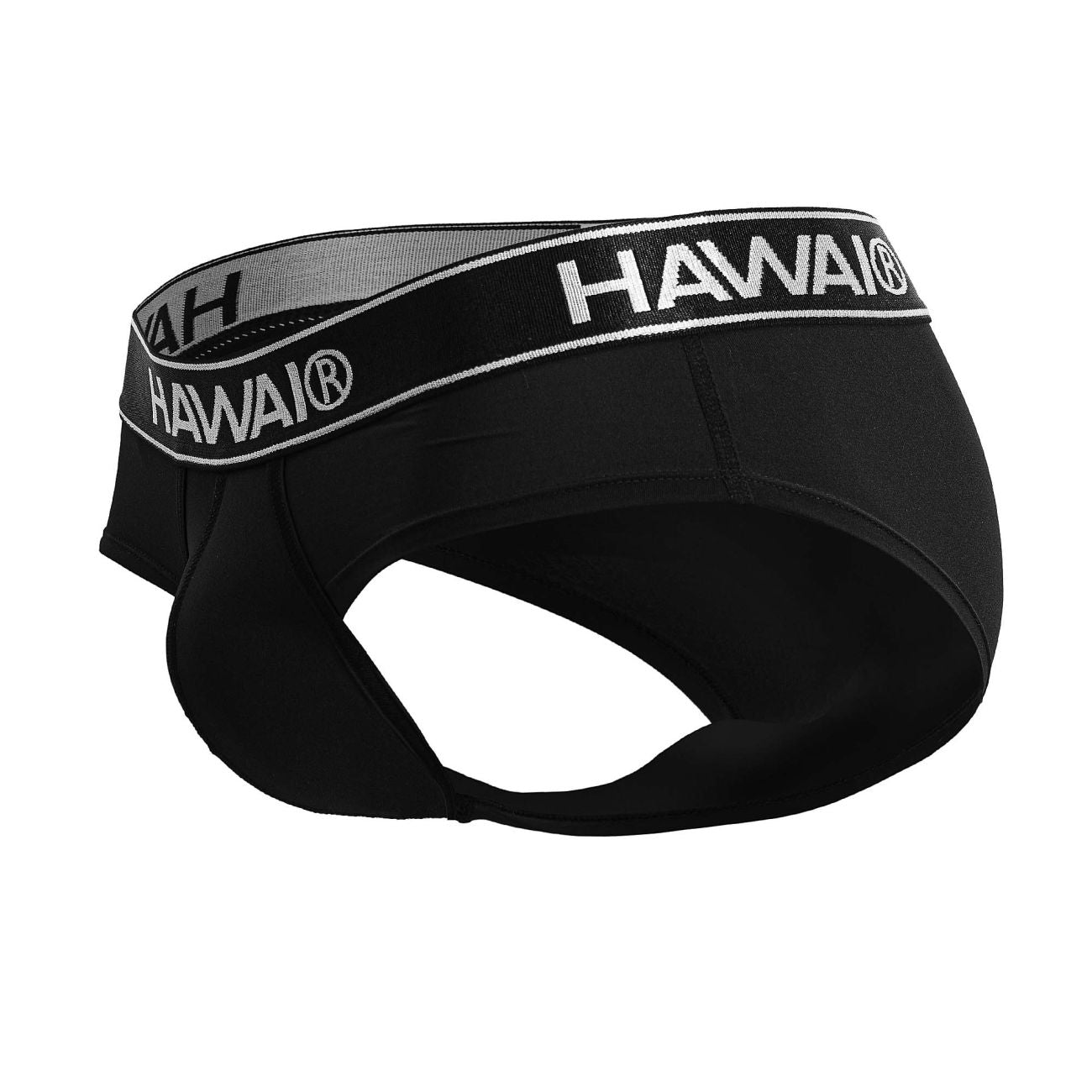 HAWAIR 41963 Microfiber Briefs for Men Black
