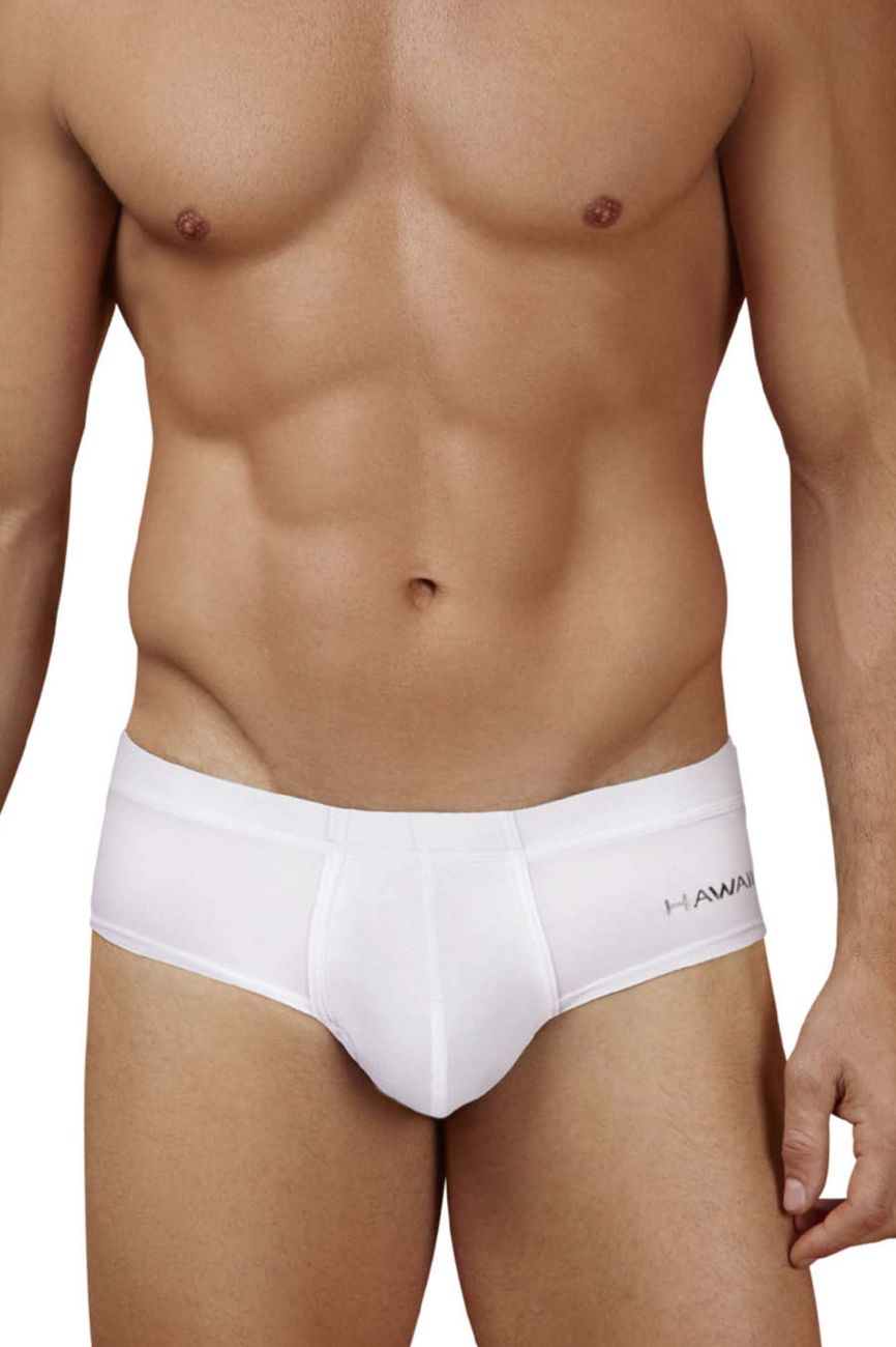 HAWAIR 42241 Microfiber Male All Day Briefs White