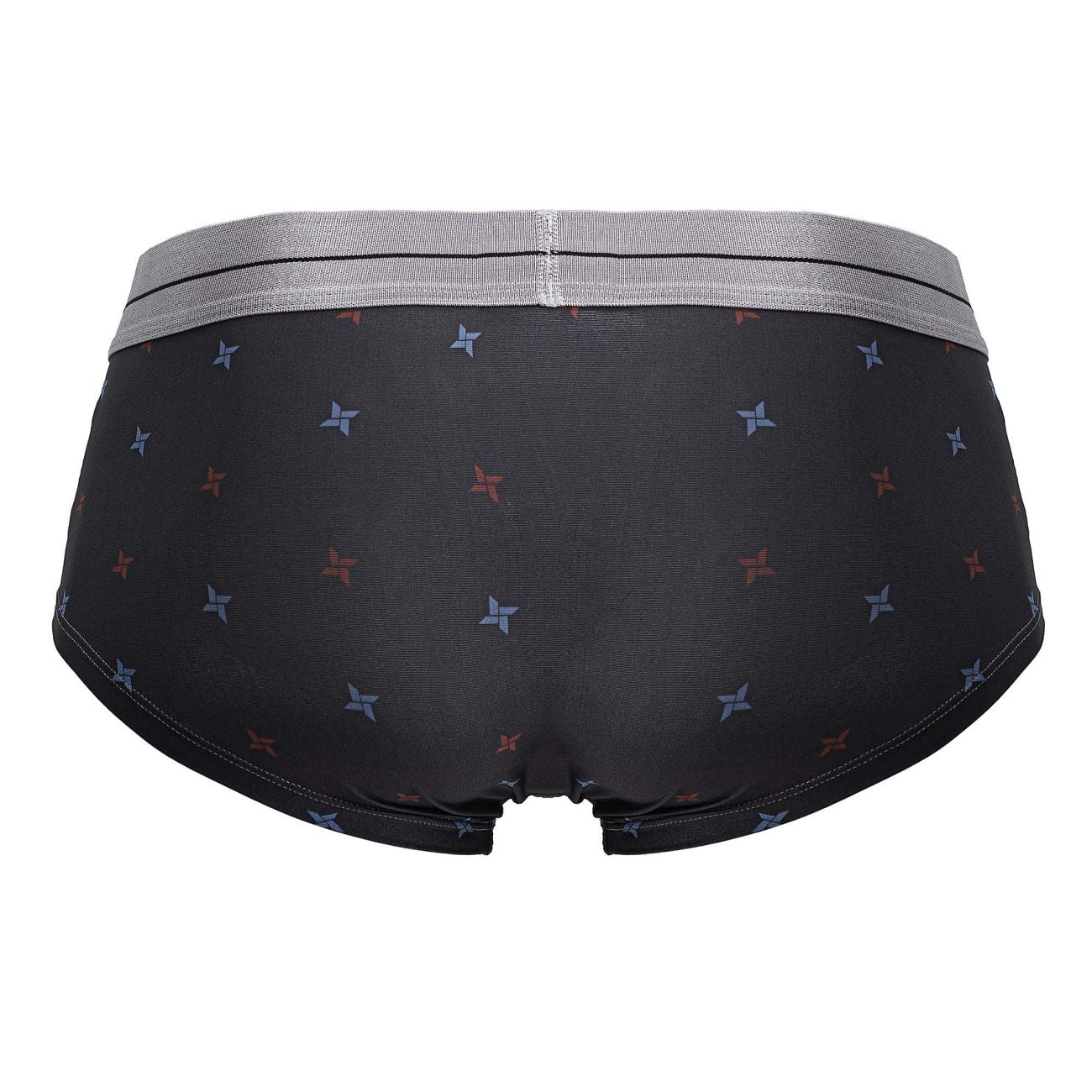 HAWAIR 42530 Printed Microfiber Briefs Grey