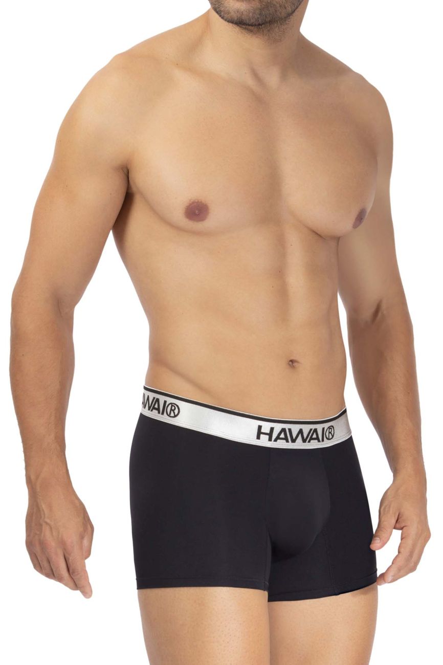 HAWAI 42326 Microfiber Boxer Briefs Black