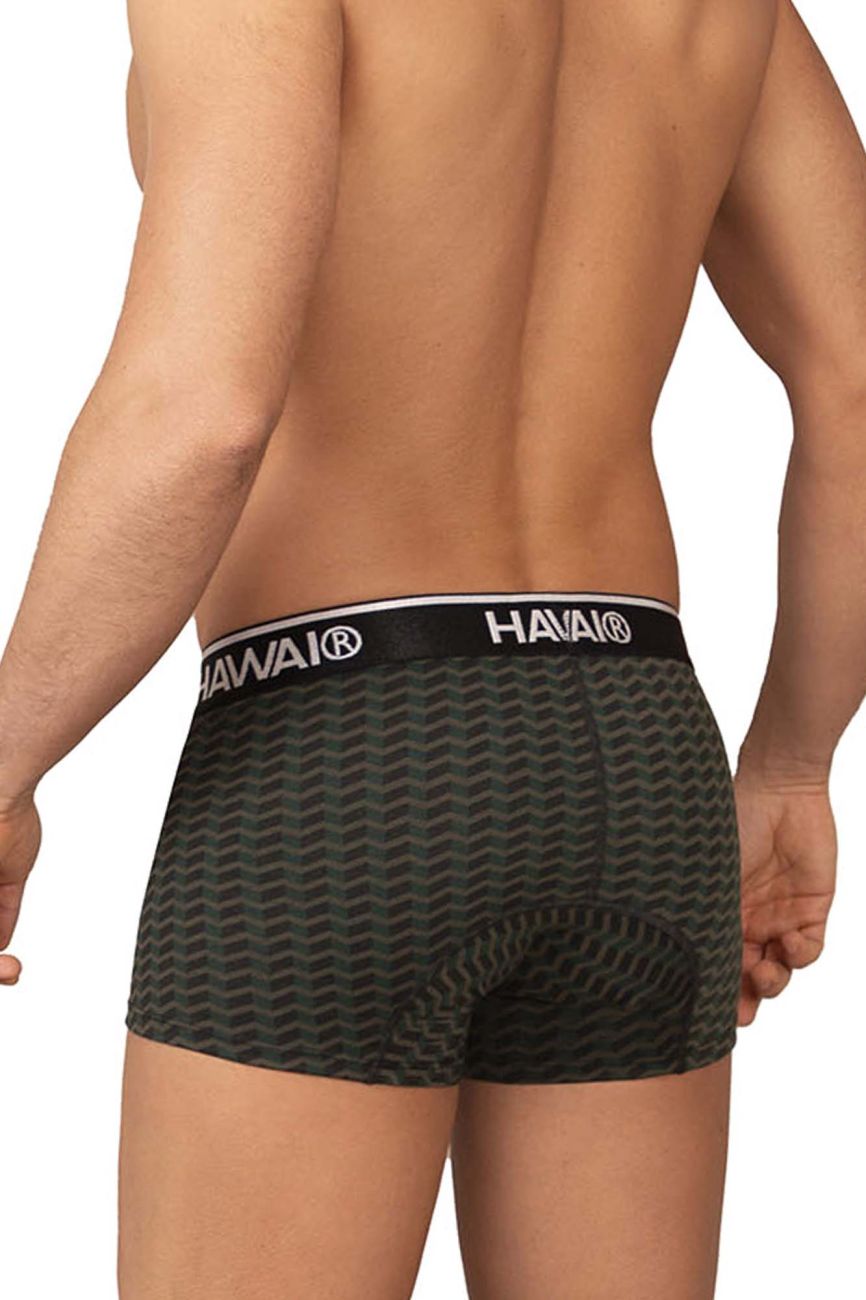 HAWAI 42371 Printed Trunks Green