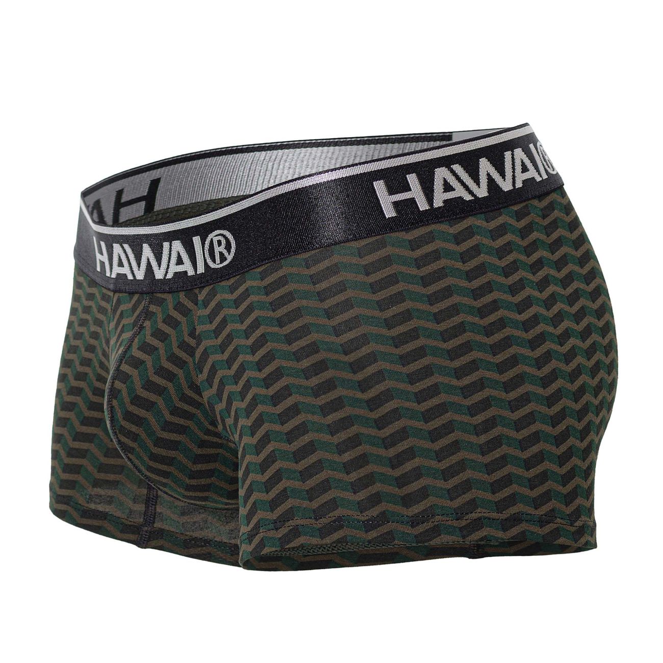 HAWAI 42371 Printed Trunks Green