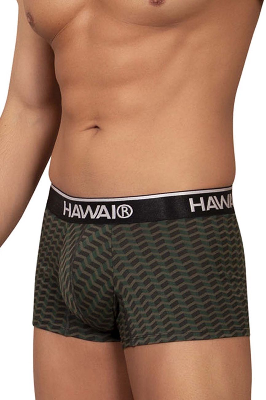 HAWAI 42371 Printed Trunks Green