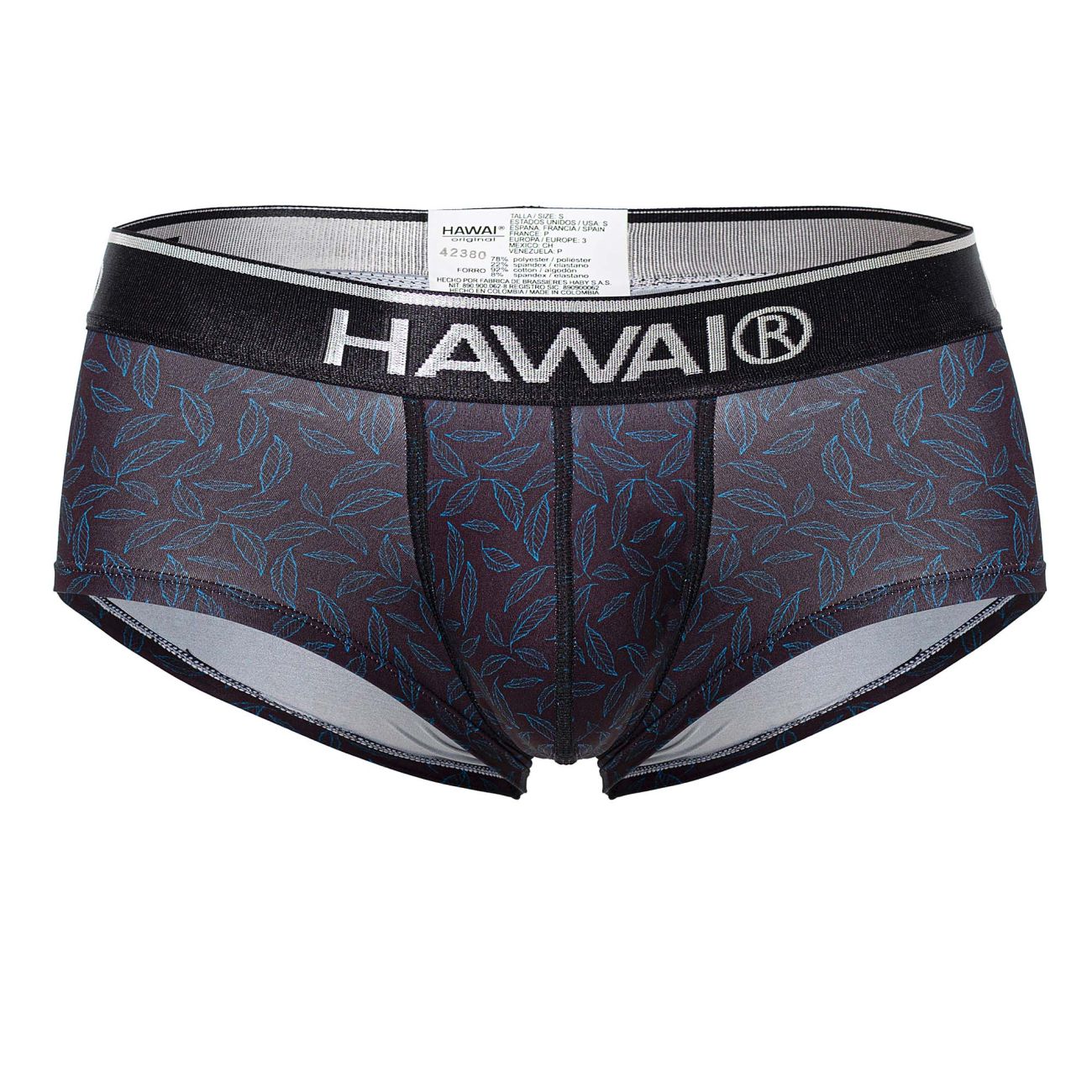 HAWAI 42380 Printed Briefs Black