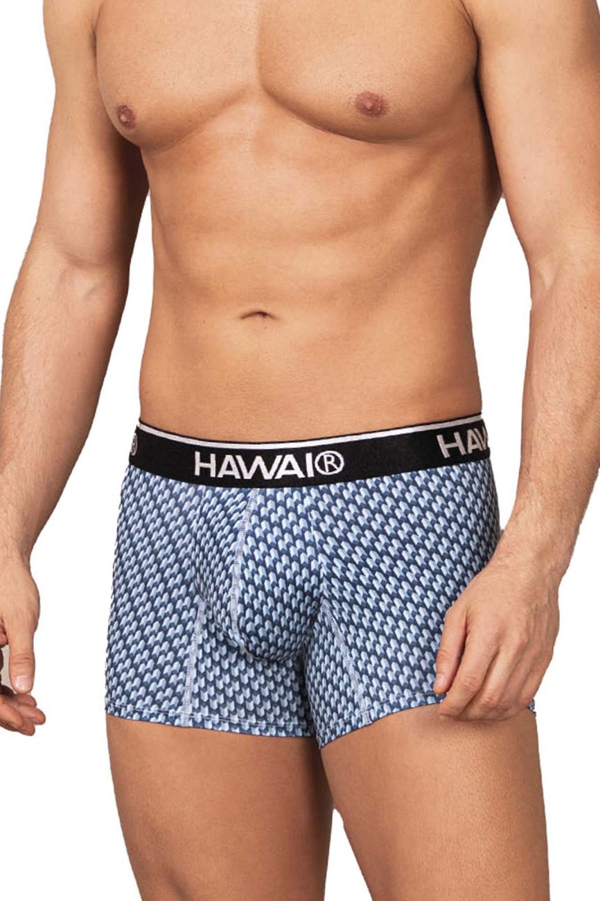 HAWAI 42420 Printed Trunks Blue