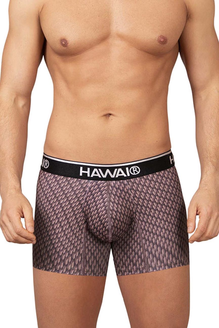 HAWAI 42420 Printed Trunks Cocoa