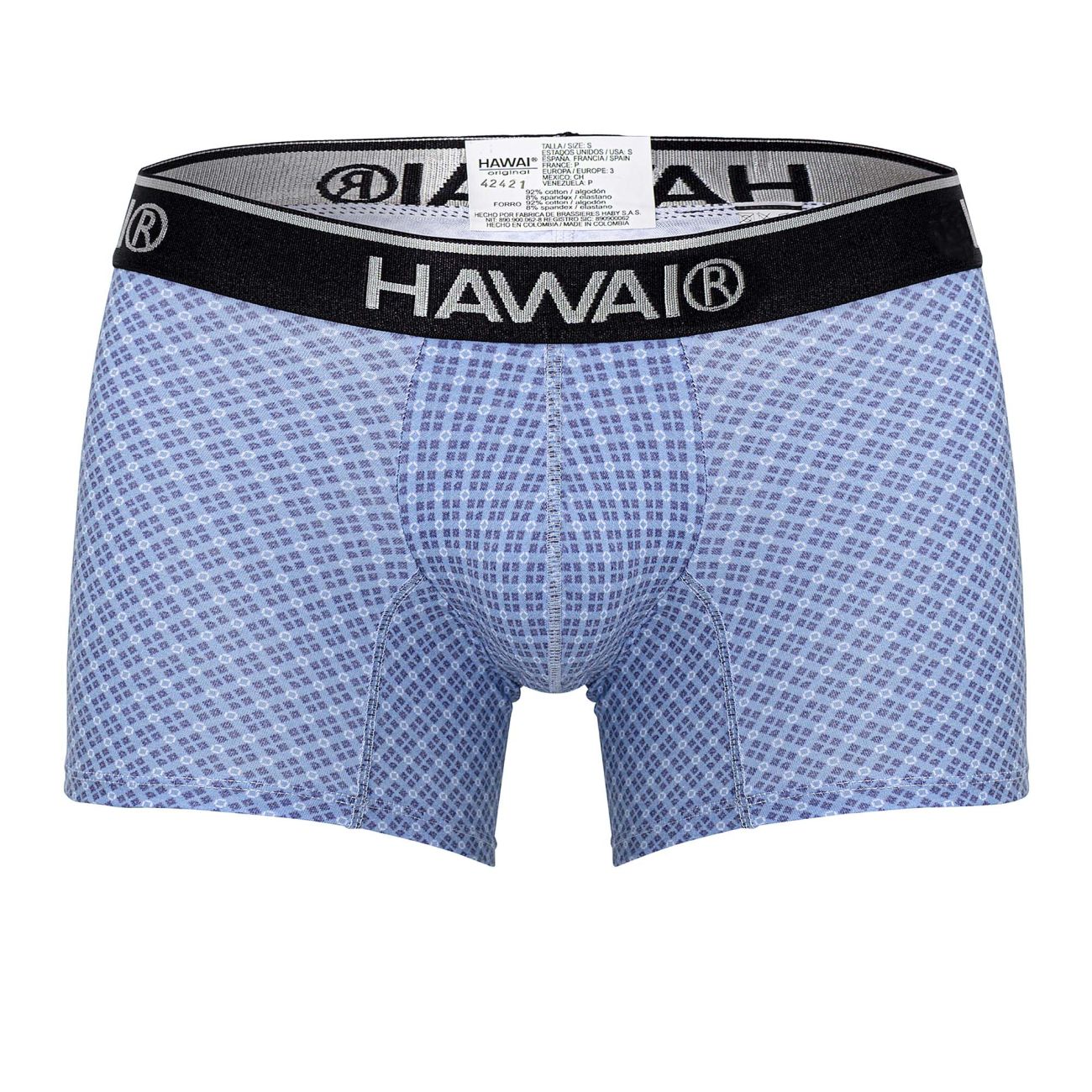 HAWAI 42421 Printed Trunks Blue