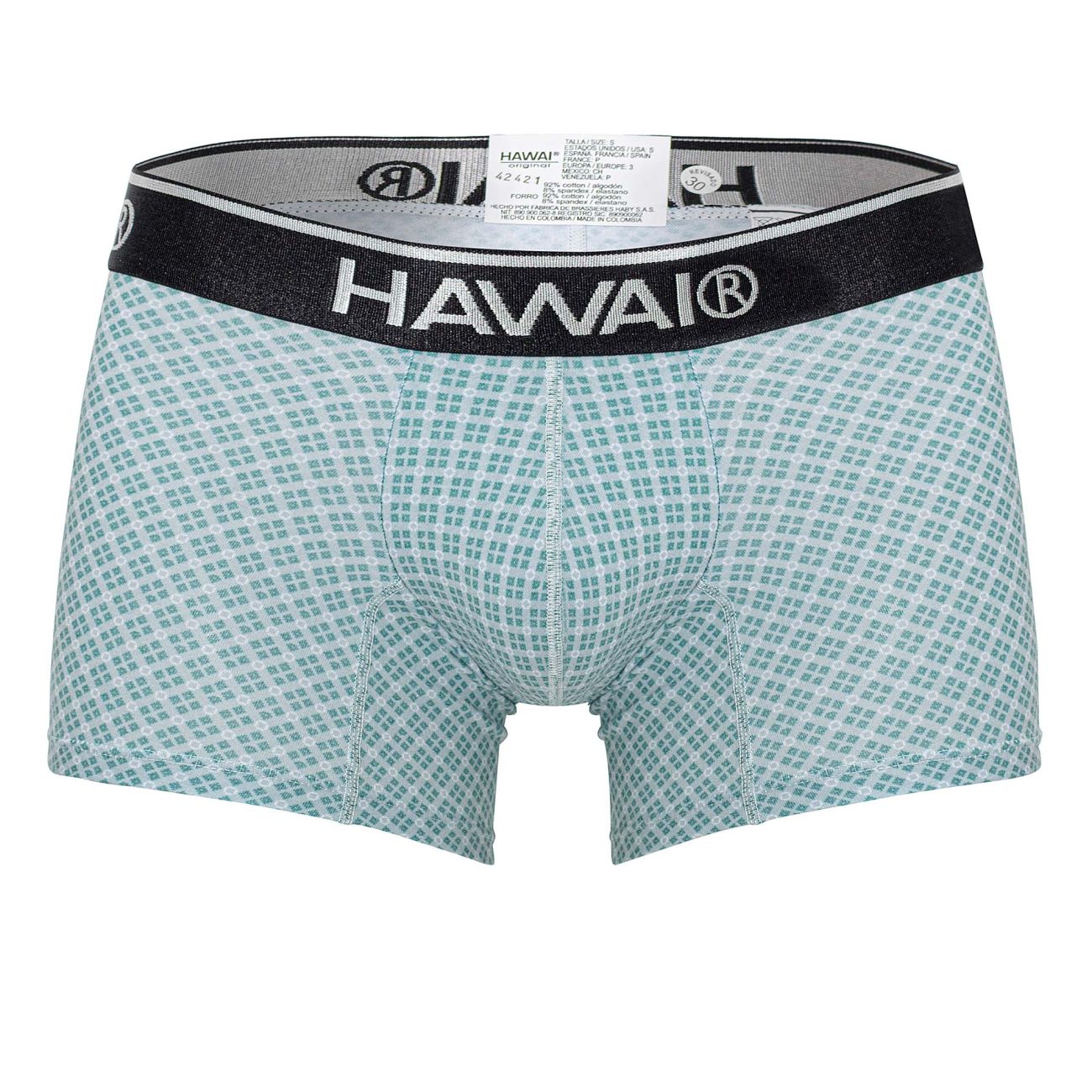 HAWAI 42421 Printed Trunks Green