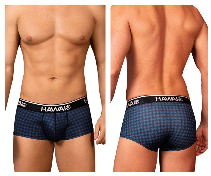 HAWAI 42430 Printed Briefs Blue