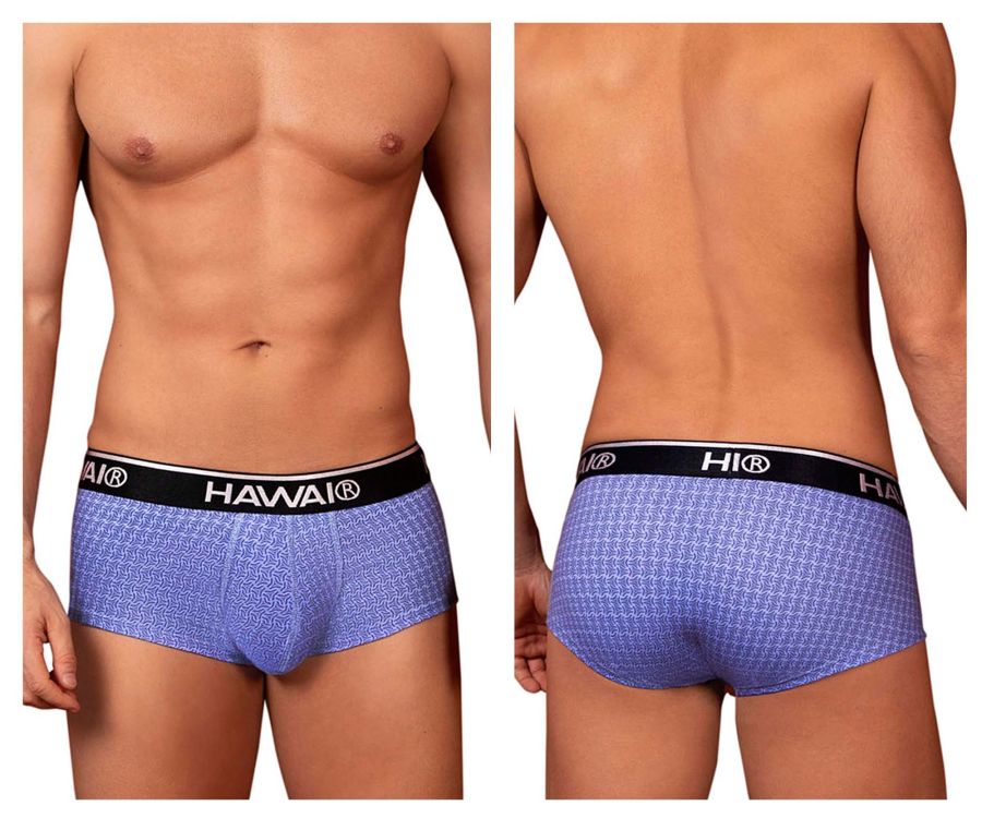 HAWAI 42431 Printed Briefs Blue