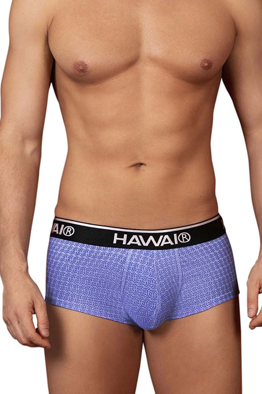 HAWAI 42431 Printed Briefs Blue