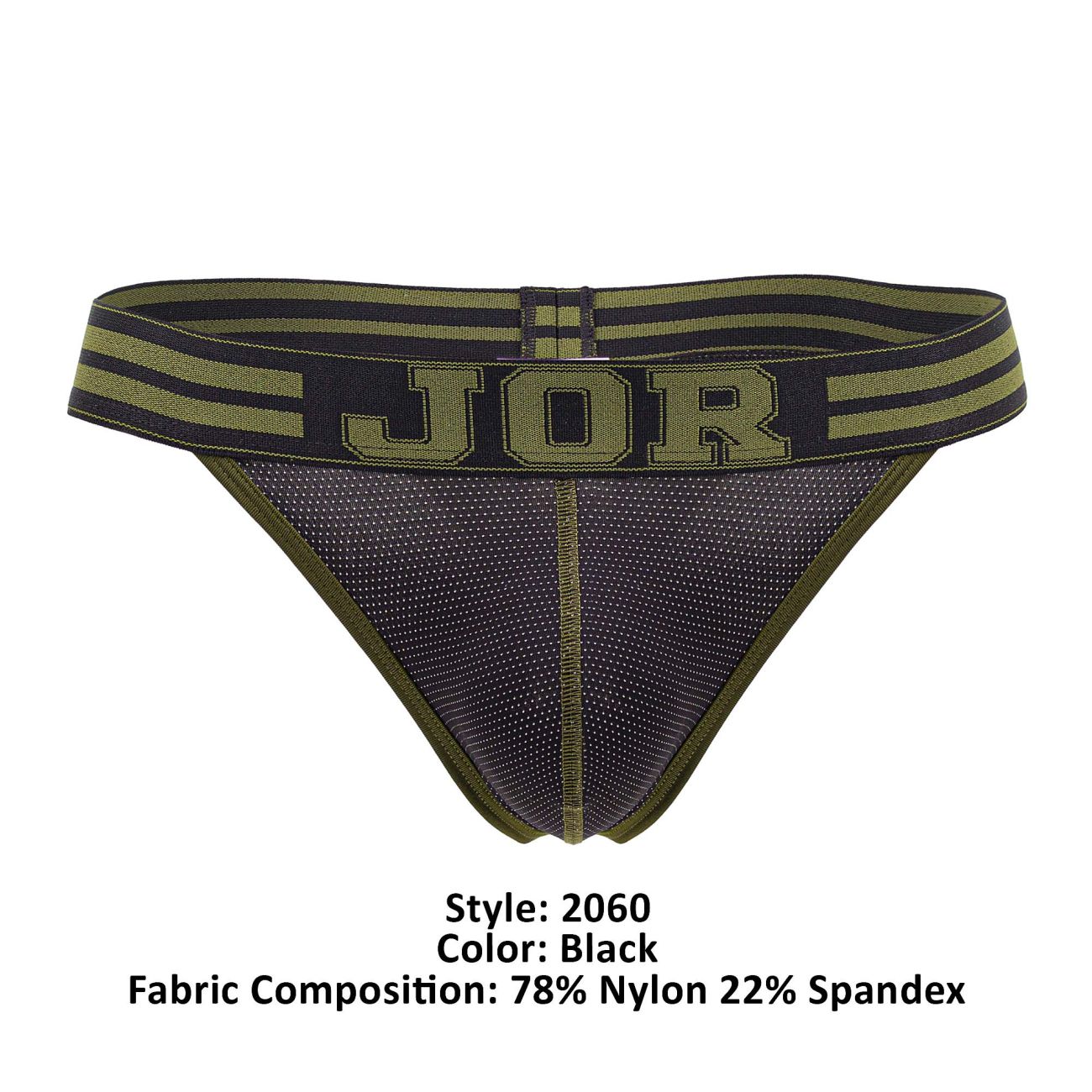 JOR 2060 College Thongs Black