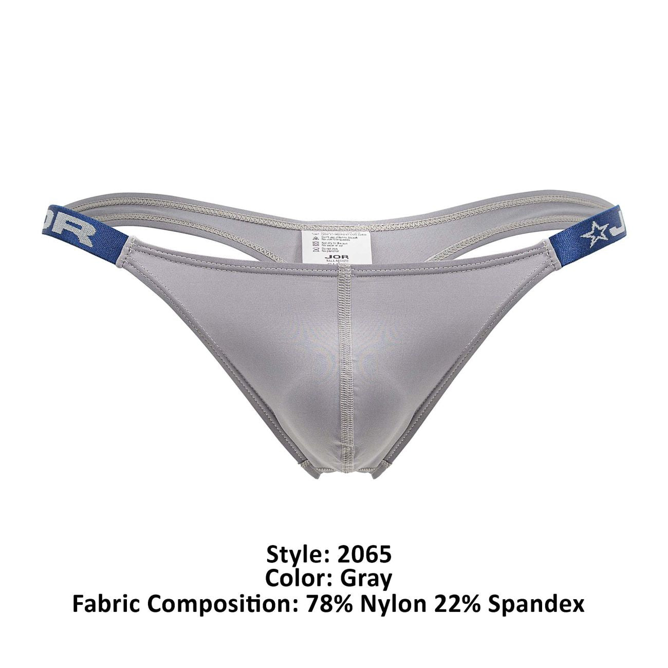 JOR 2065 Eros Thongs Gray