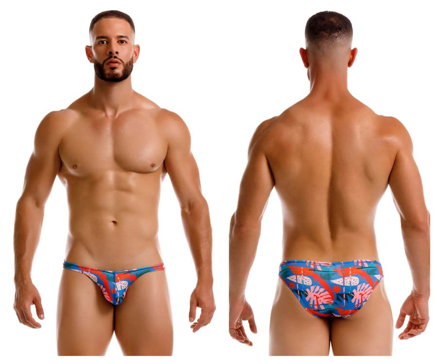 JOR 2270 South'Mens Low Cut Colourful Bikini Printed