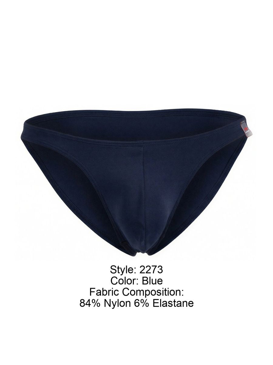 JOR 2273 Travel Mens Classic Modern Fit Swim Bikini Blue Plus Sizes