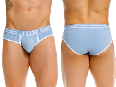 JOR 2321 College Mens Classic Athletic Style Briefs Blue Plus Sizes