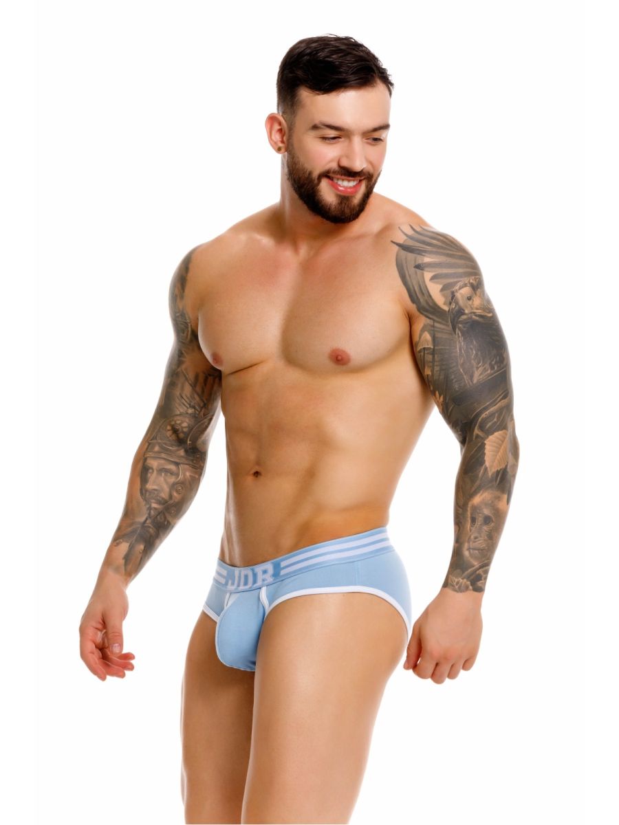 JOR 2321 College Mens Classic Athletic Style Briefs Blue Plus Sizes
