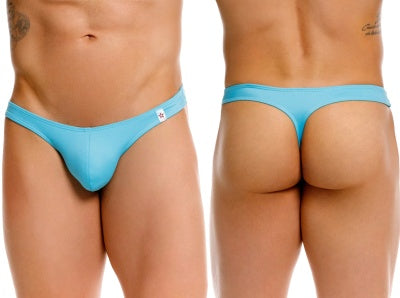 JOR 2389 Mens Colour Pops Travel Swim Thongs Turquoise Plus Sizes
