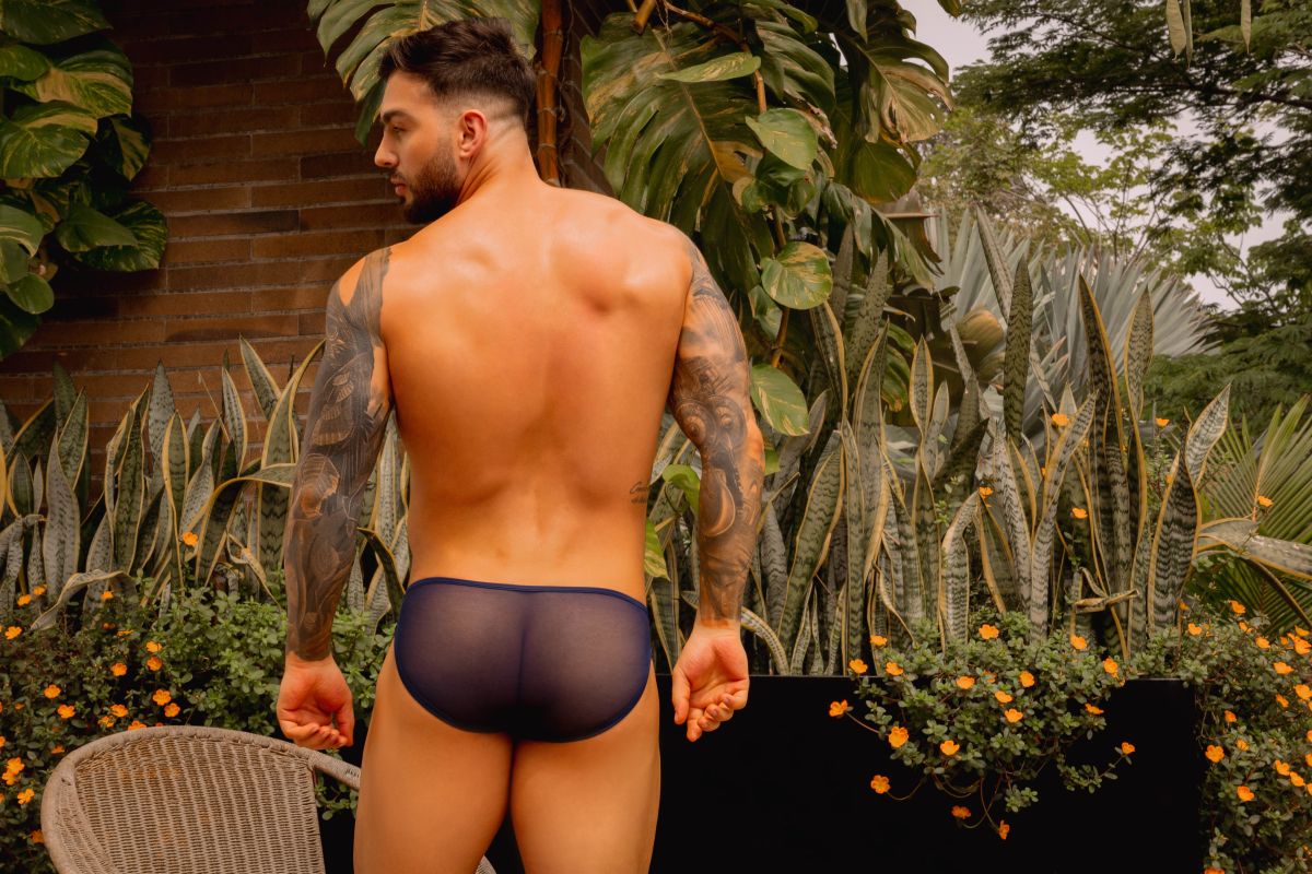 JOR 2455 Origin Mens Sleek & Streamlined Briefs Blue Plus Sizes