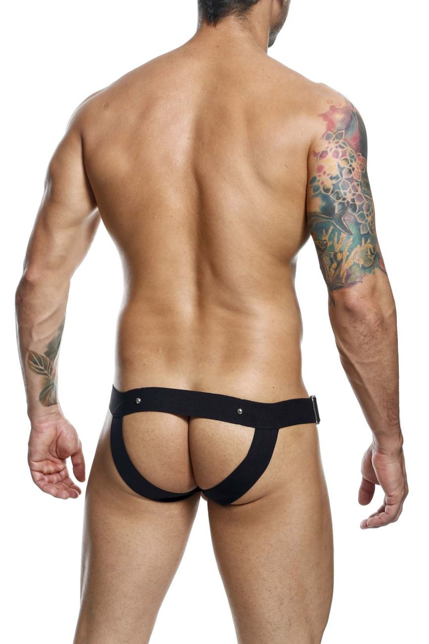 MaleBasics DMBL01 DNGEON Cockring Jockstrap Black