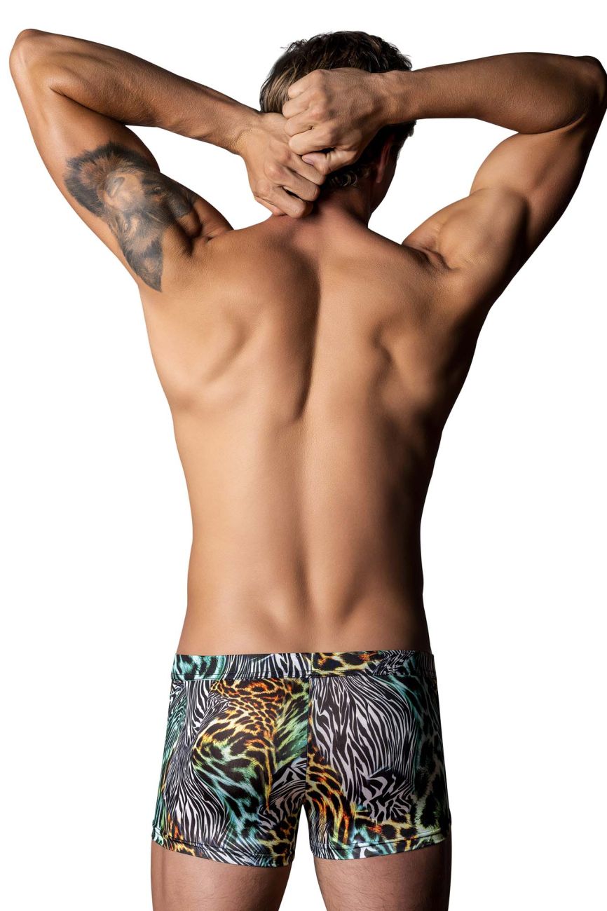 Male Power 143-295 Go Wild Uplift Mini Short Multi Animal