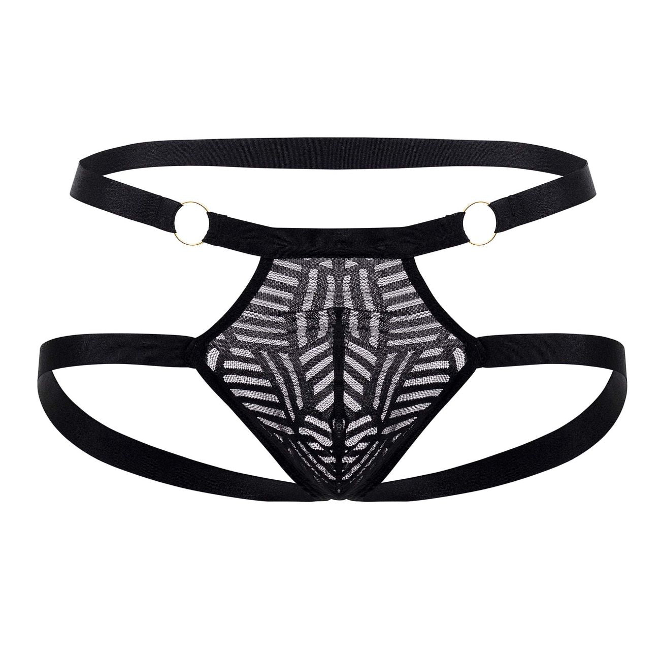 Male Power 387-284 Rude Awakening Ring Jock Black