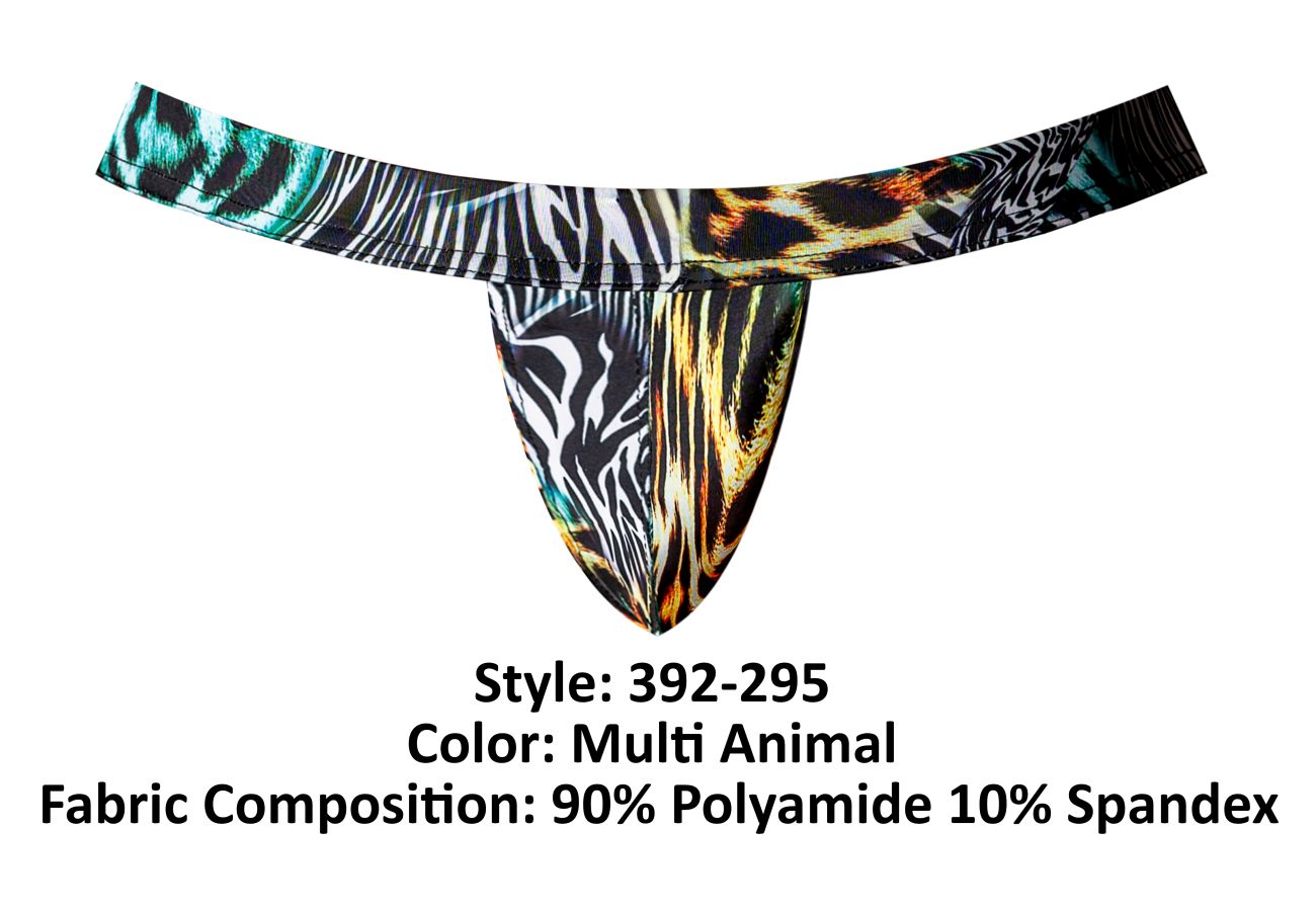 Male Power 392-295 Go Wild Sport Jock Multi Animal