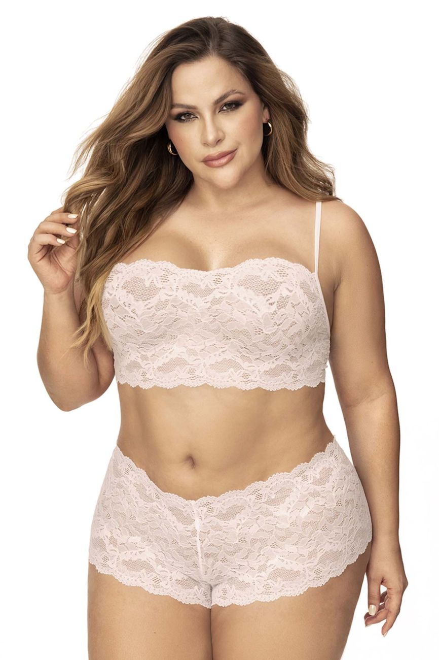 Mapale 206X Panty and Top Lace Set