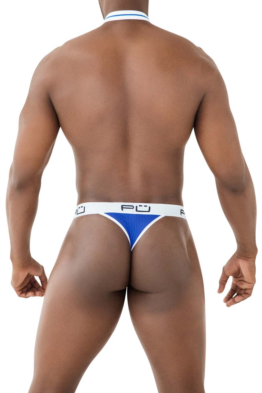 PPU 2302 Harness Thongs Blue