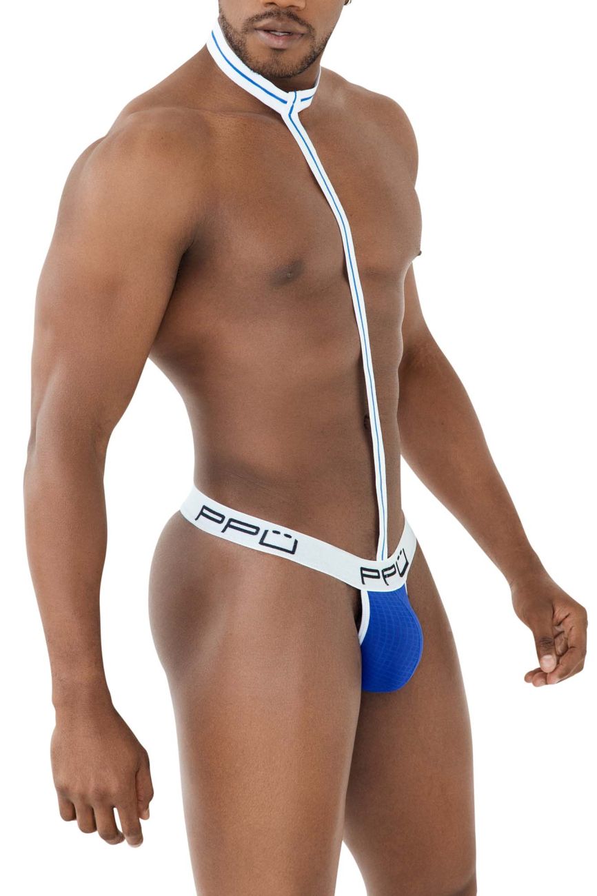 PPU 2302 Harness Thongs Blue