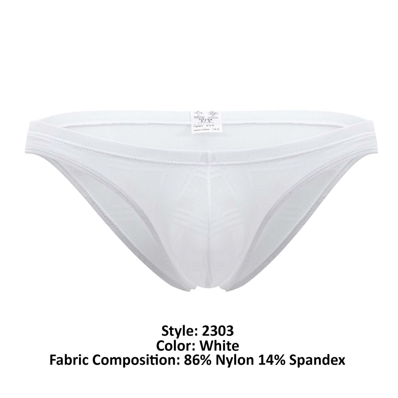 PPU 2303 Microfiber Bikini White