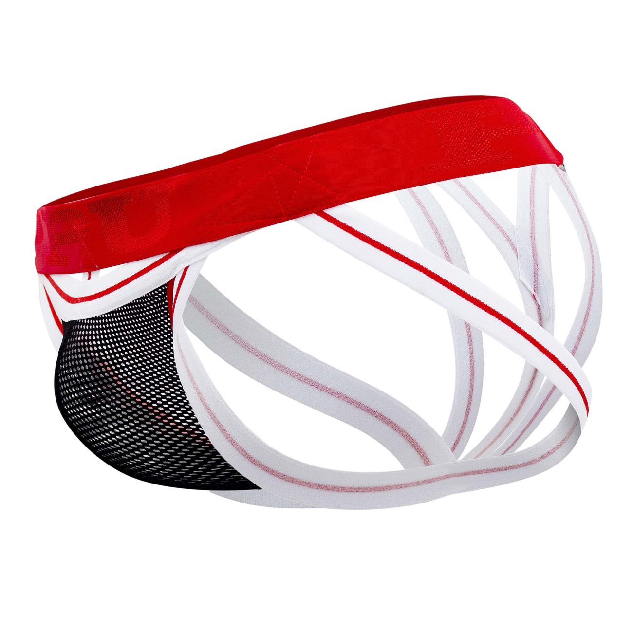 PPU 2305 Mesh Jockstrap Red