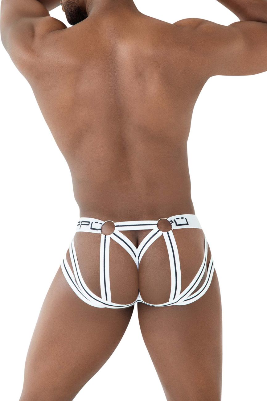 PPU 2305 Mesh Jockstrap White