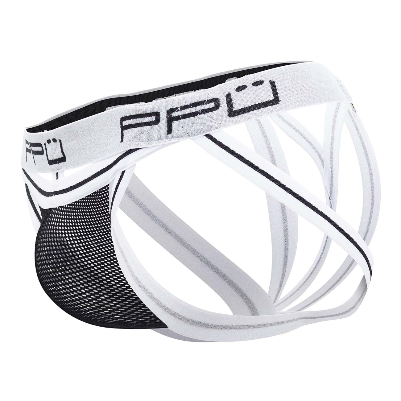 PPU 2305 Mesh Jockstrap White