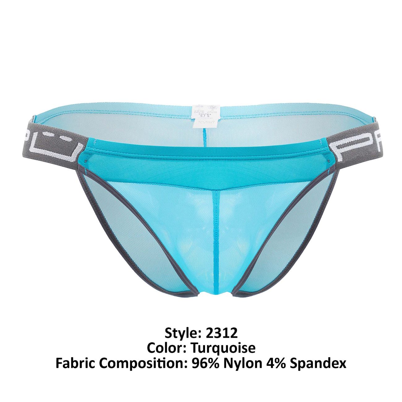 PPU 2312 Mesh Bikini Turquoise