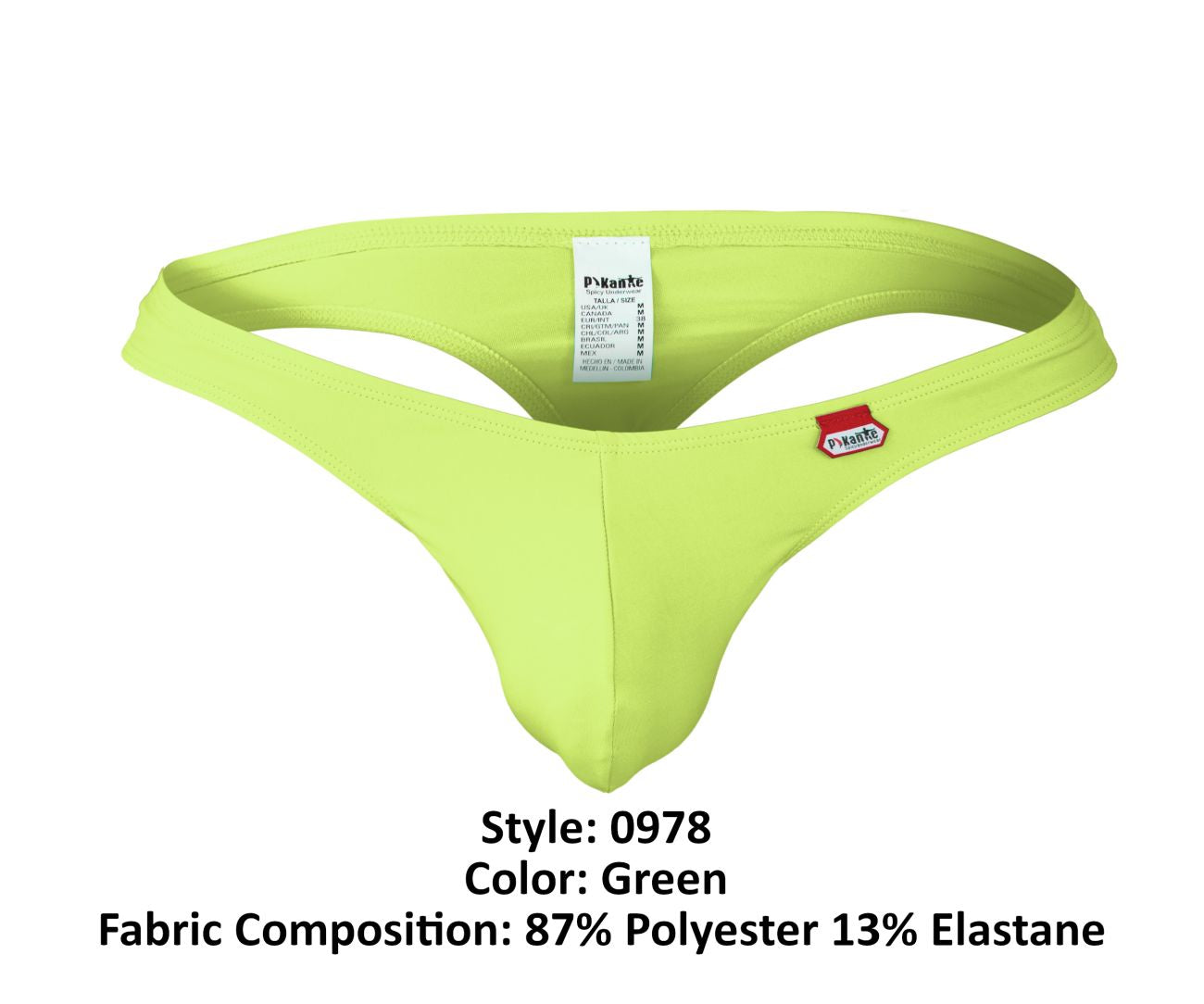 JCSTK - Pikante 0978 Angola Thongs Green - Best Seller