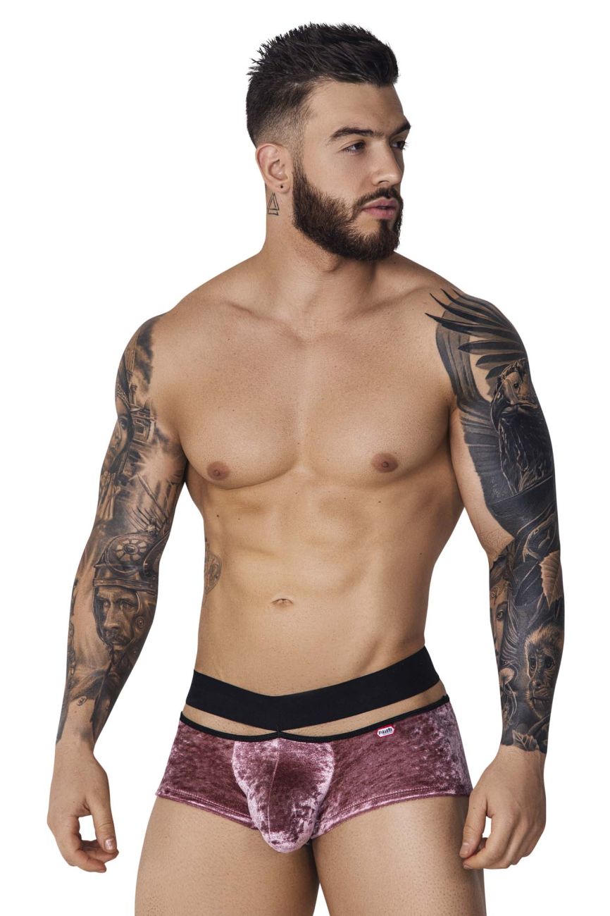 Pikante 1096 Clandestine Velvet Trunks Pink