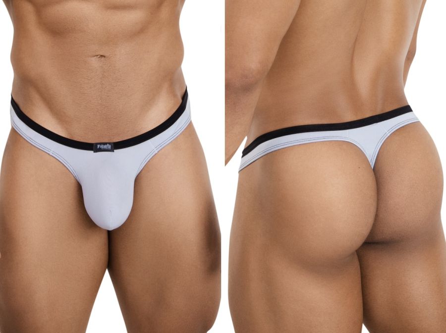 Pikante PIK 26077 Isis Mens Superior Comfort Thongs Gray